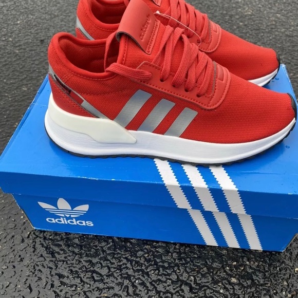 Adidas U_Path X Core Boys Red Shoes - Picture 2 of 4